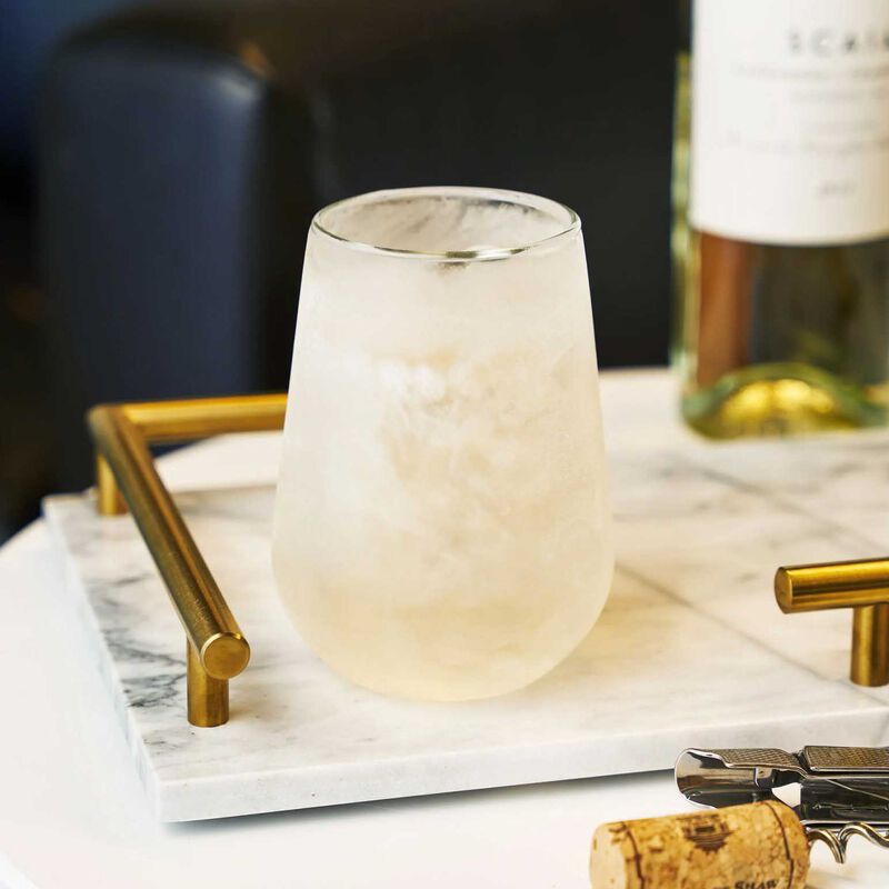 Viski Glacier: Double Walled Chilling Wine Glass image number 3