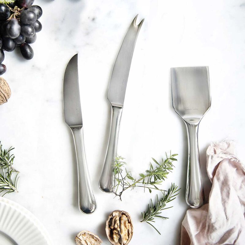 Robert Welch Radford 3pc Cheese Chisel & Knives Gift Boxed image number 1