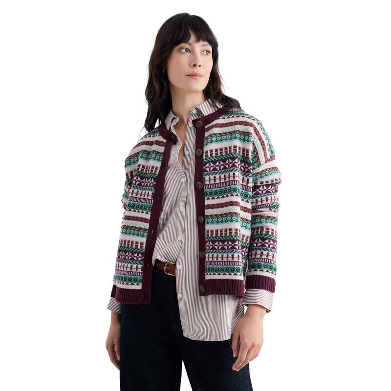 Seasalt Cornwall Copperhouse Cardigan Float Sardine Multi image number 0