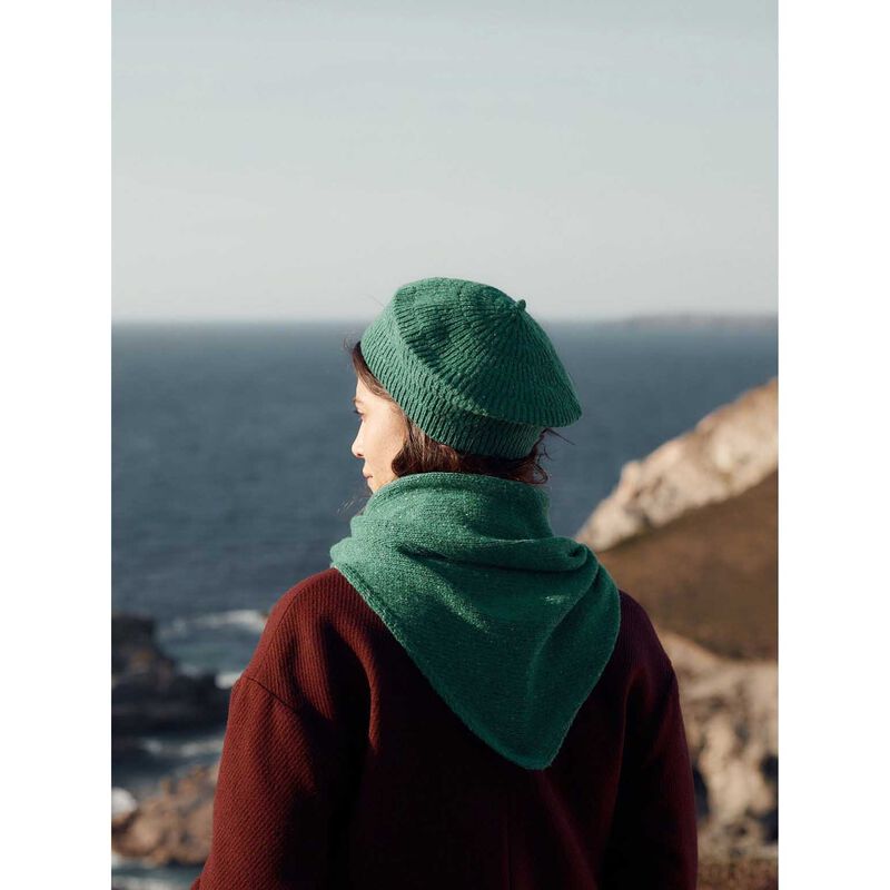 Seasalt Cornwall Wild Bilberry Scarf Dark Forage image number 2