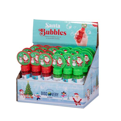 Discovery Zone Santa Bubbles - Assorted