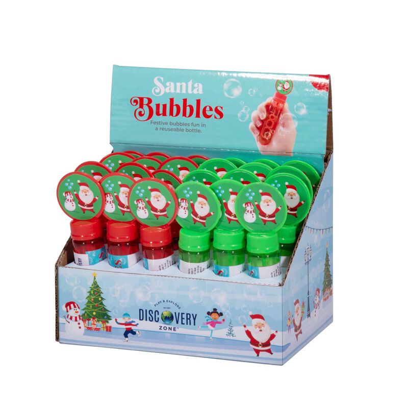 Discovery Zone Santa Bubbles - Assorted image number 0