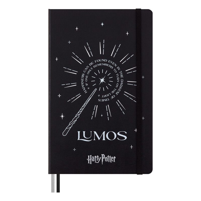 Moleskine LE Harry Potter Notebook Large Ruled Lumos image number 0