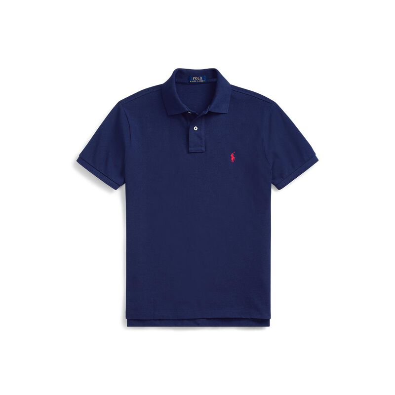 Polo Ralph Lauren Custom Slim Fit Mesh Polo Shirt image number 2