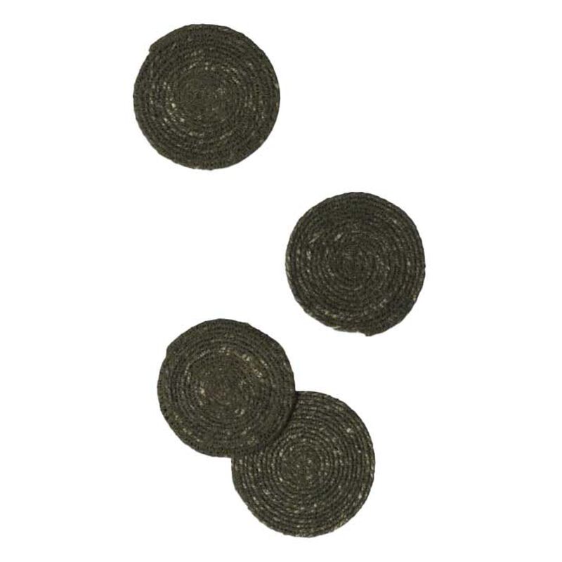 Citt&agrave; Woven Coaster Set Of 4 Olive 10cm image number 0