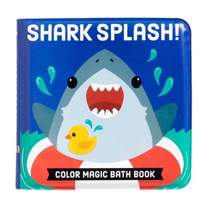 Shark Splash! Color Magic Bath Book image number 0