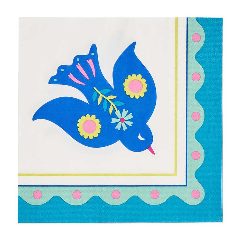 Annabel Trends Paper Napkins - Fiesta Bird 20Pcs image number 1