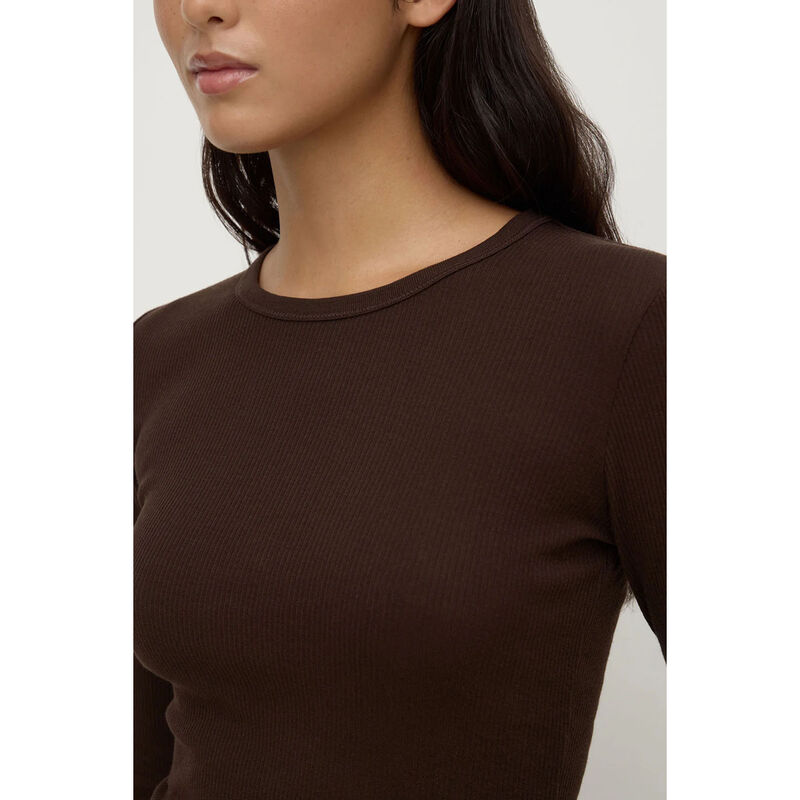 Assembly Label Zali Long Sleeve Tee Ganache image number 2