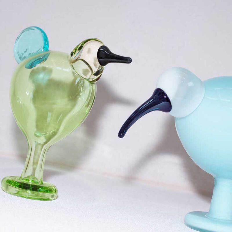 iittala Birds By Toikka Ibis 205x165mm Sky Blue image number 1