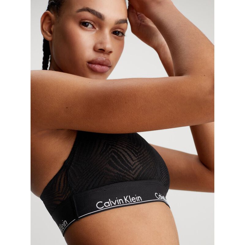 Calvin Klein Modern Lace Unlined Bralette image number 2