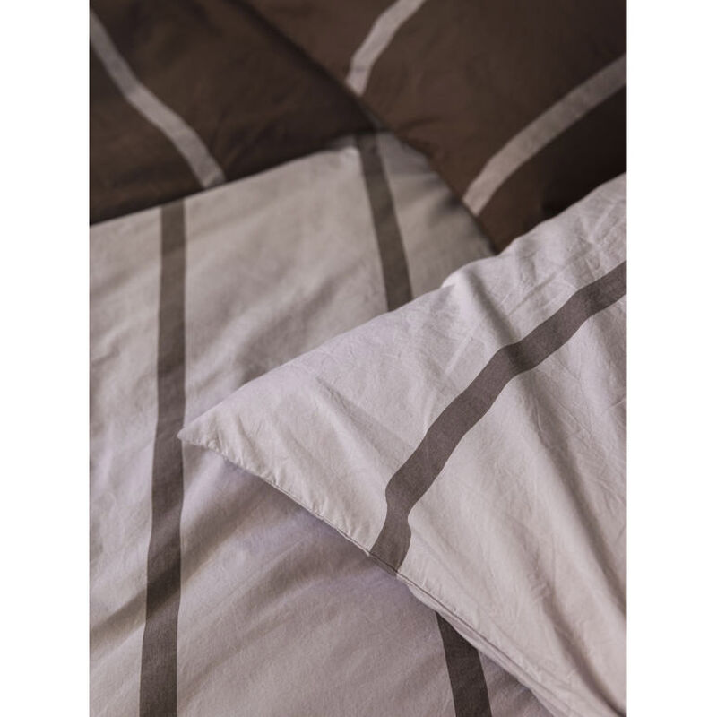 Citt&agrave; Duo Euro Pillowcase Pansy/Rye 65x65cm image number 2