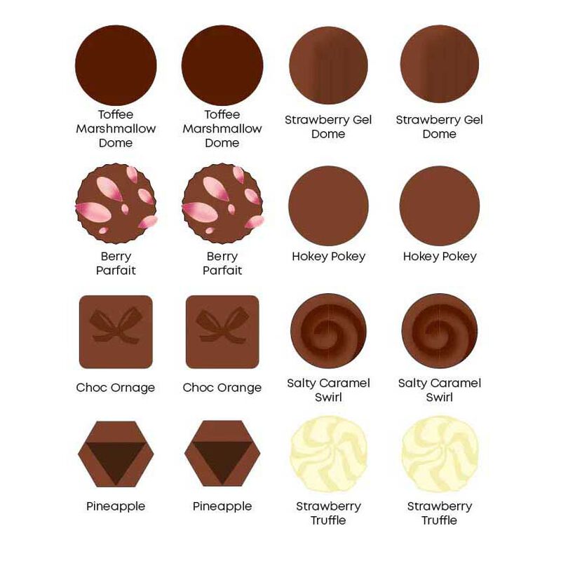 The Seriously Good Chocolate Co. Daffodil Day Assorted Chocolate Box 16Pc image number 1