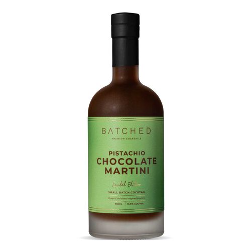 Batched Limited Edition Pistachio Chocolate Martini 725ml