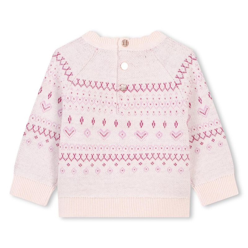 Carrement Beau Jacquard Sweater 2Y - 3Y image number 1