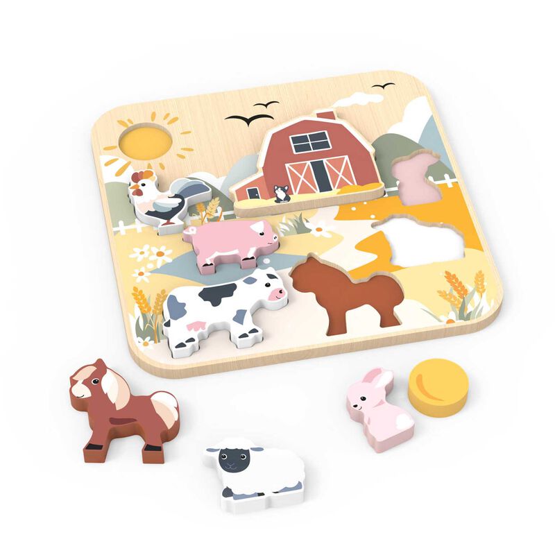 Speedy Monkey Farm Chunky Puzzle image number 0