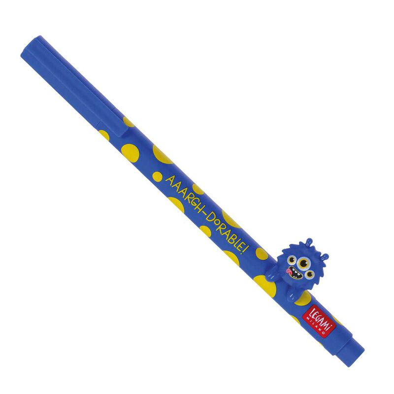 Legami Lovely Friends Gel Pen - Monster image number 0