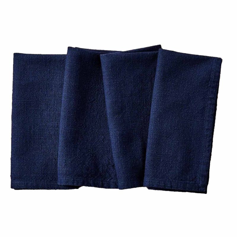 West Elm Slub Cotton Table Linen Napkin Set Of 4 image number 0