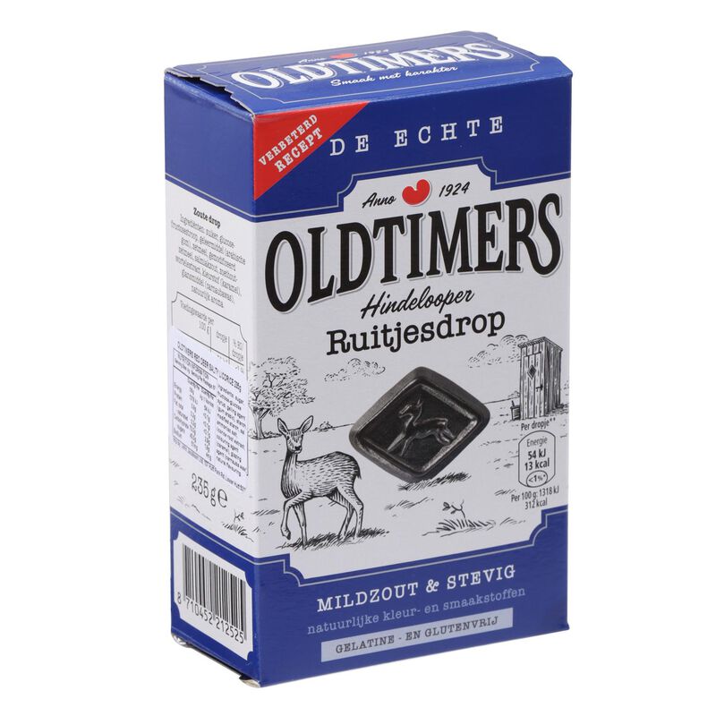 Oldtimers Hinderlooper Ruitjes 235g image number 0
