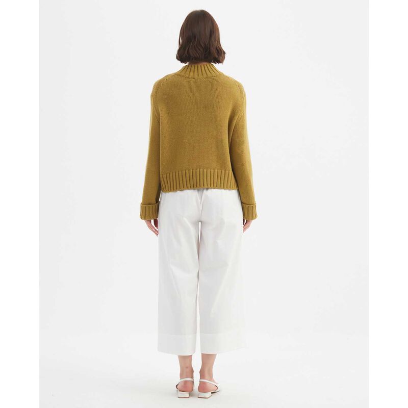 TIRELLI Crossover Collar Knit Jumper image number 1