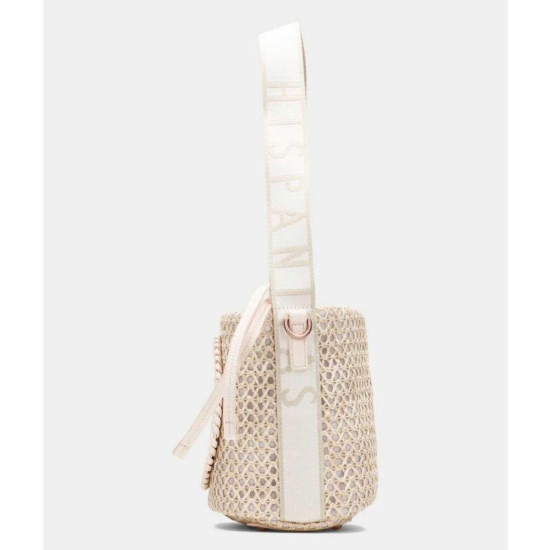 Hispanitas Bolsos Marrakech Raffia Bucket Bag image number 3