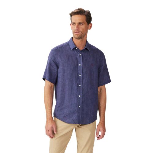 R.M. Williams Newman Linen SS Shirt