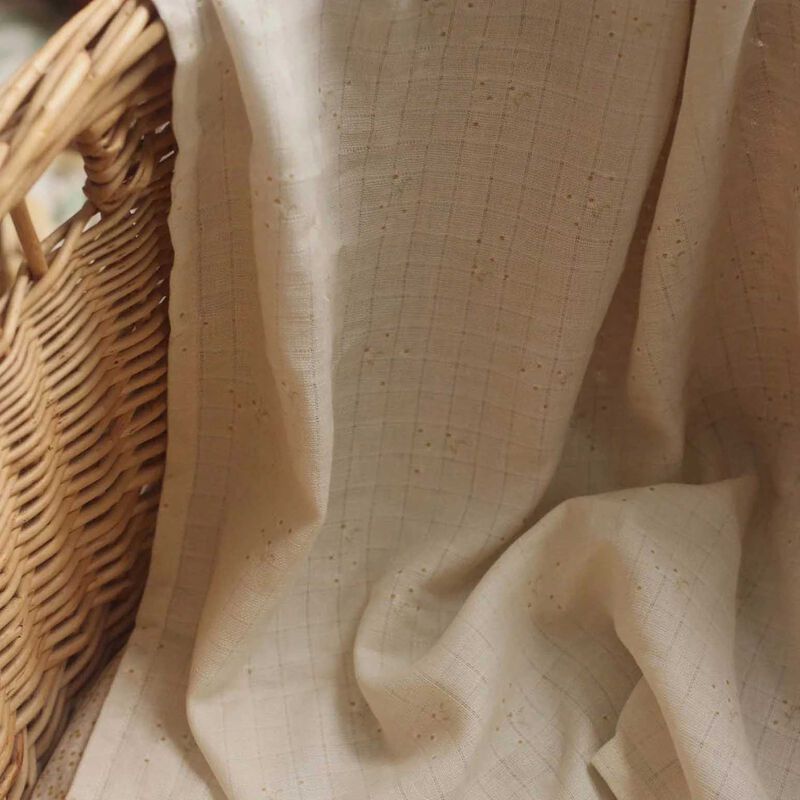 Avery Row Muslin Swaddle - Wild Chamomile image number 1