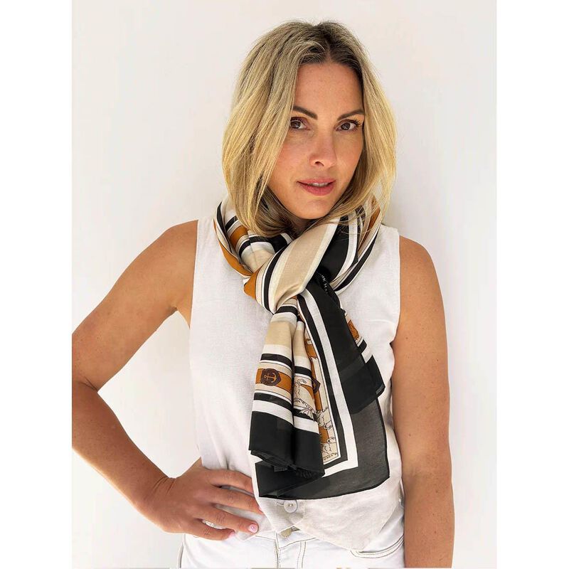 Dark Hampton The Brown - Versatile Scarf image number 1