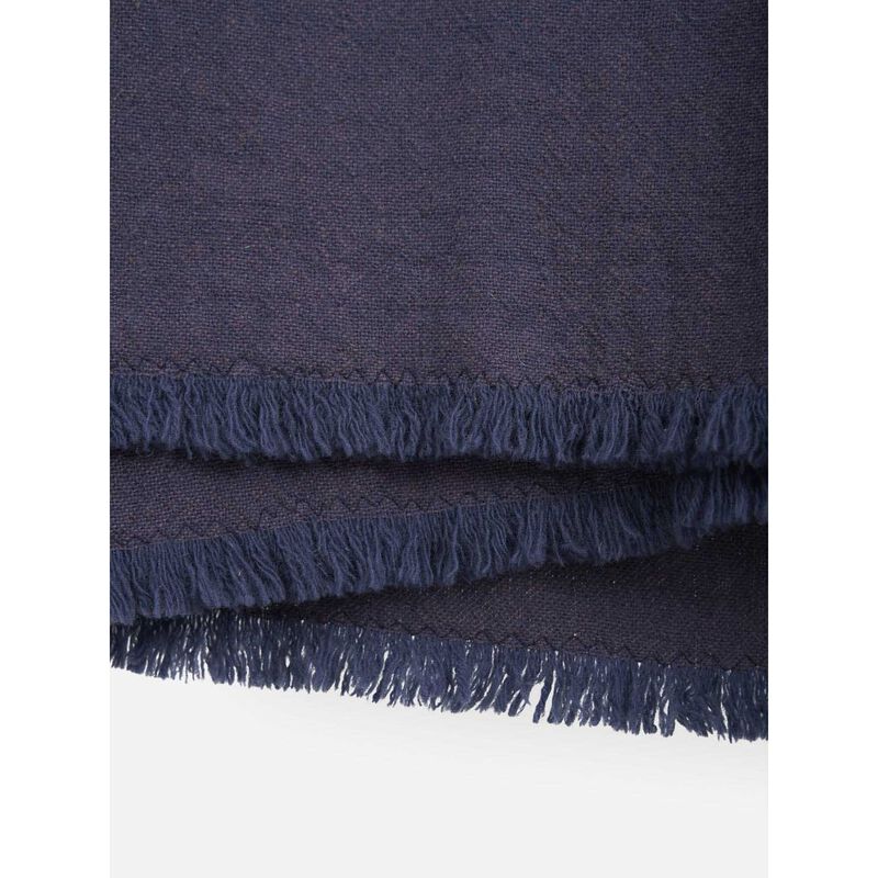 Città Oslo Lambswool Throw Oxford Blue/Lupin 140x180cm image number 1