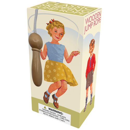 House of Marbles Classic Wooden Skipping Rope