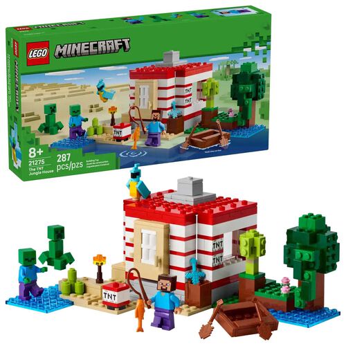 Lego Minecraft The TNT Jungle House
