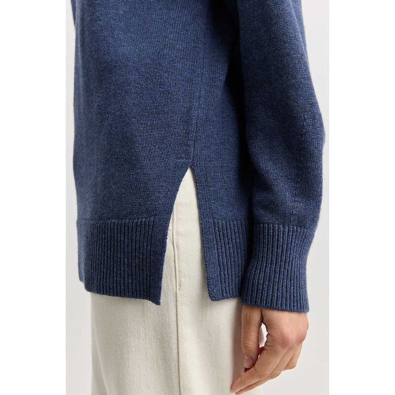 Toorallie Relaxed Longline Crew Jumper image number 2