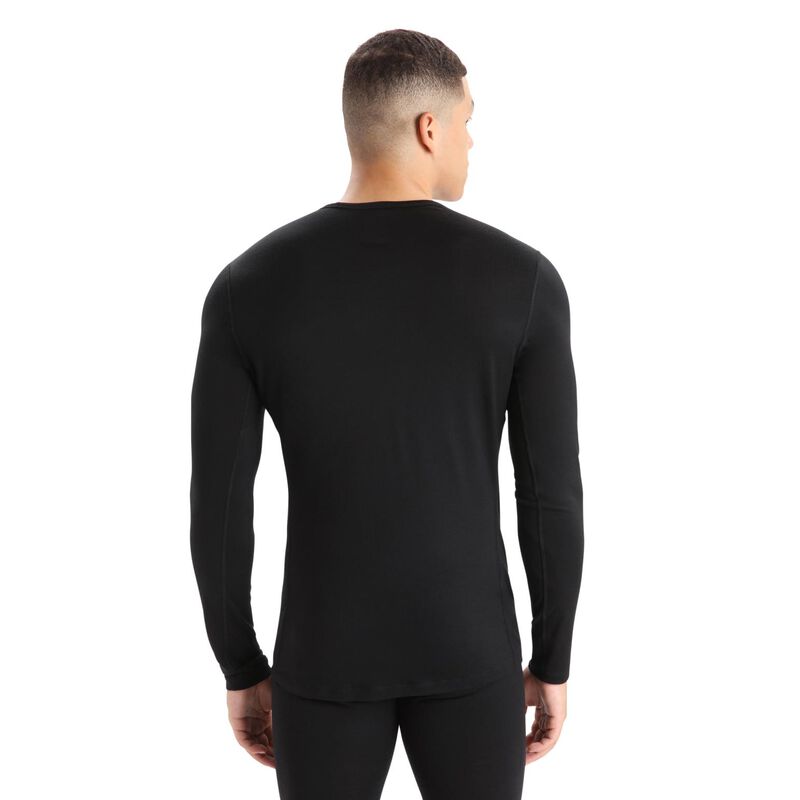 Icebreaker Mens 200 Oasis LS Crewe image number 4