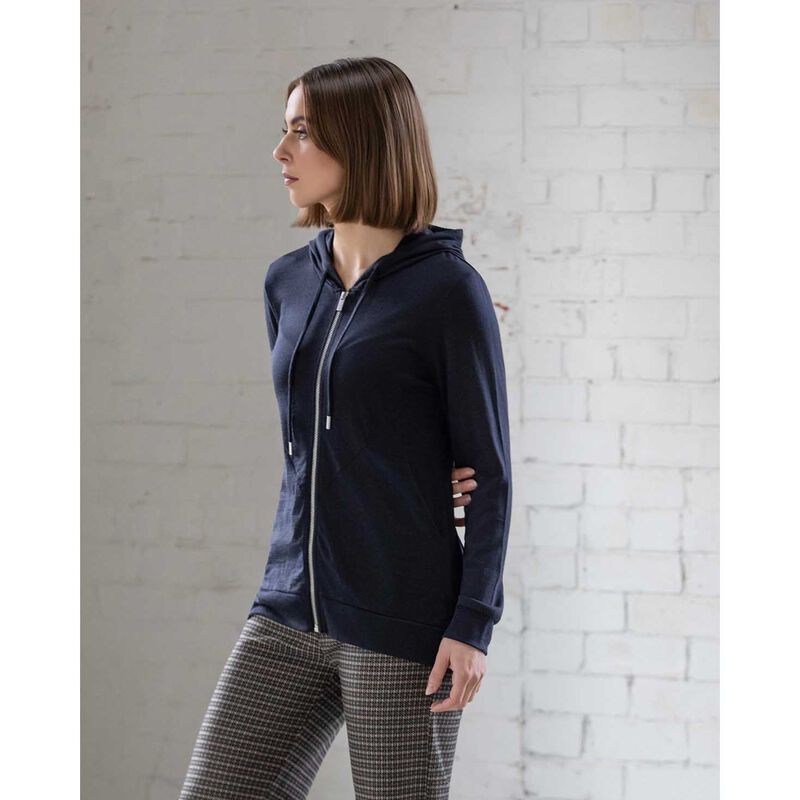 Vassalli Shield Hoodi 100% Merino Zip Up image number 6
