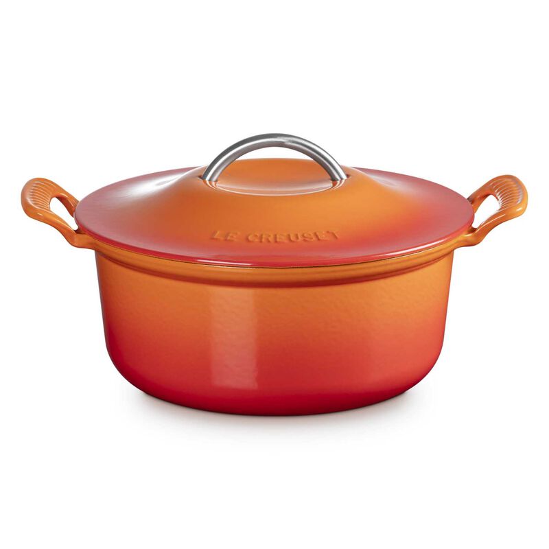 Le Creuset Modern Heritage Round Casserole 26cm - Volcanic image number 0