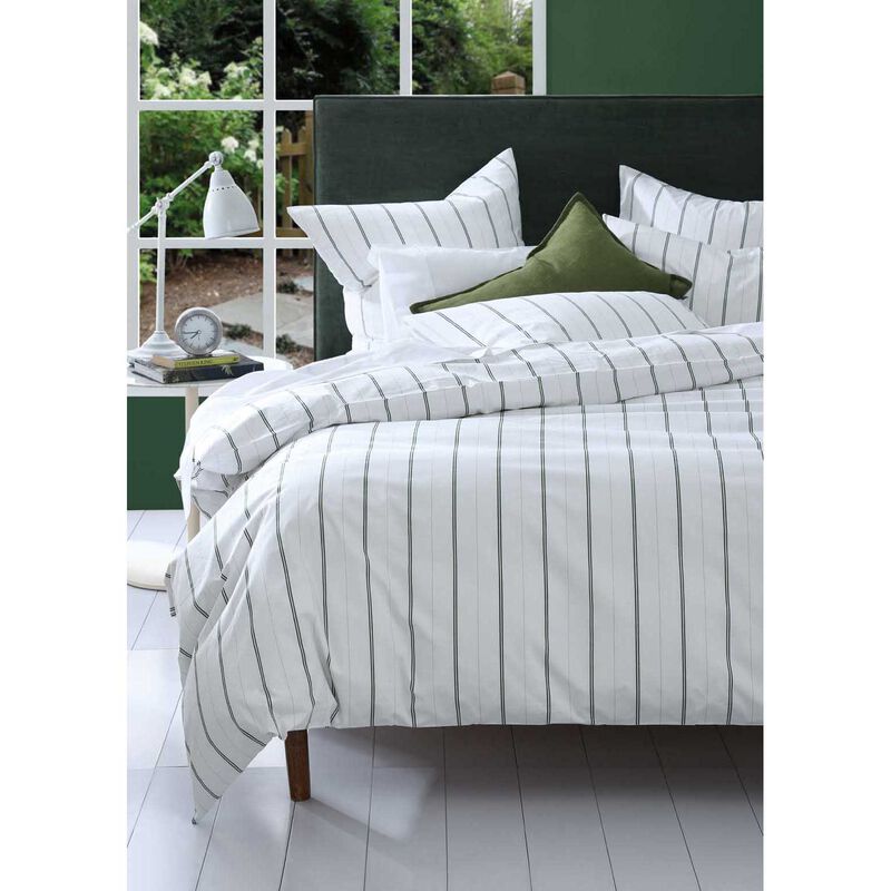 MM Linen Cape Stripe Duvet Set image number 2