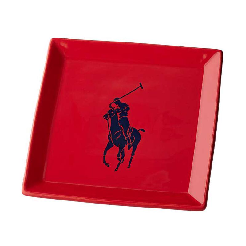 Polo Ralph Lauren Polo Icon Trinket Tray - Red image number 0
