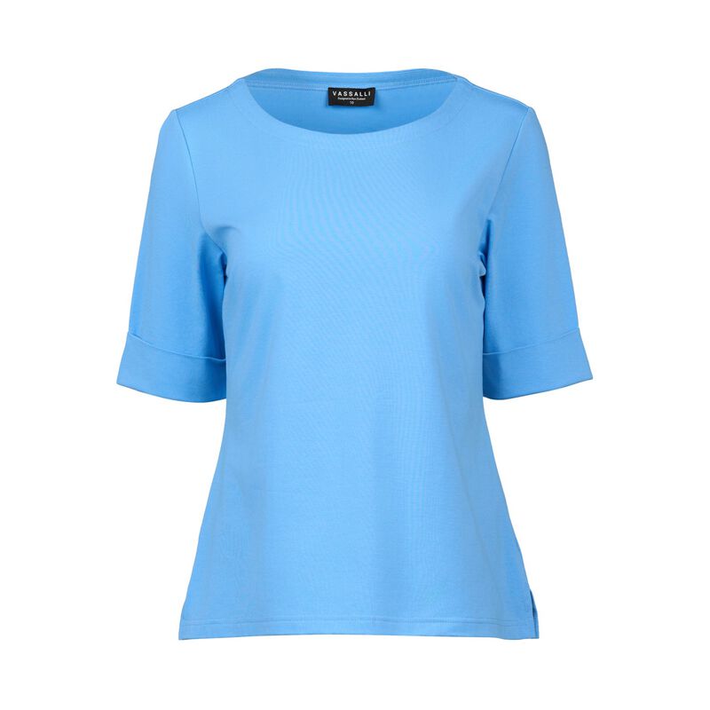 Vassalli Boat Neck Top image number 9