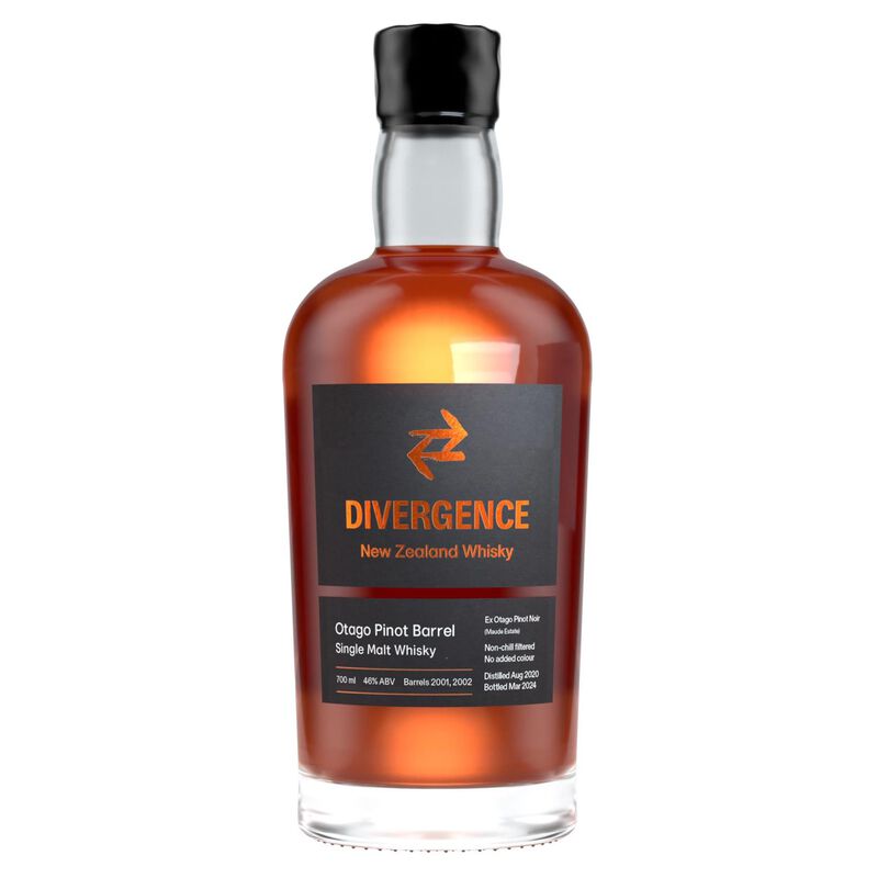 Divergence Otago Pinot Barrel Single Malt Whisky 700ml image number 0