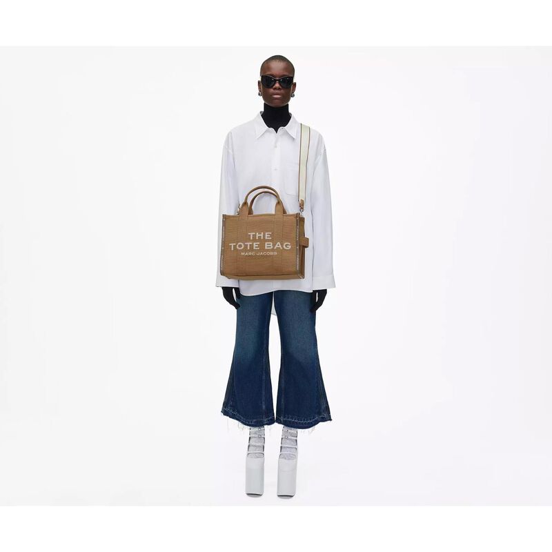 MARC JACOBS The Jacquard Medium Tote Bag image number 7