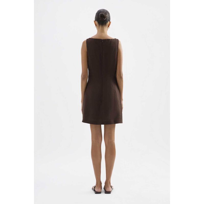 Nude Lucy Eleri Linen Mini Dress image number 1
