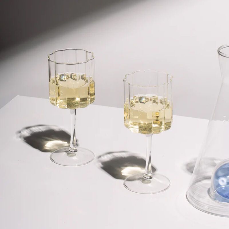 Fazeek Wave Wine Glass - Set Of 2 image number 1