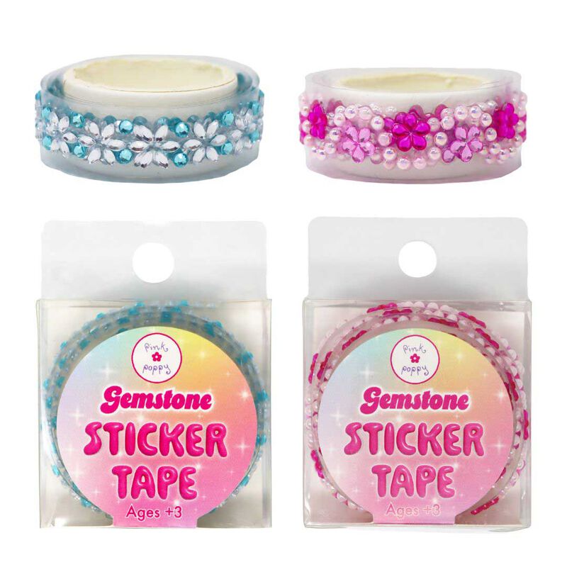 Pink Poppy Decoration Sticker Rolls image number 0