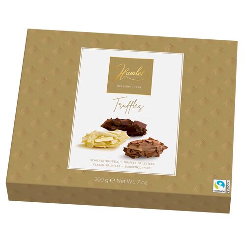 Hamlet Flake Truffles Milk/White/Dark Chocolate 200g