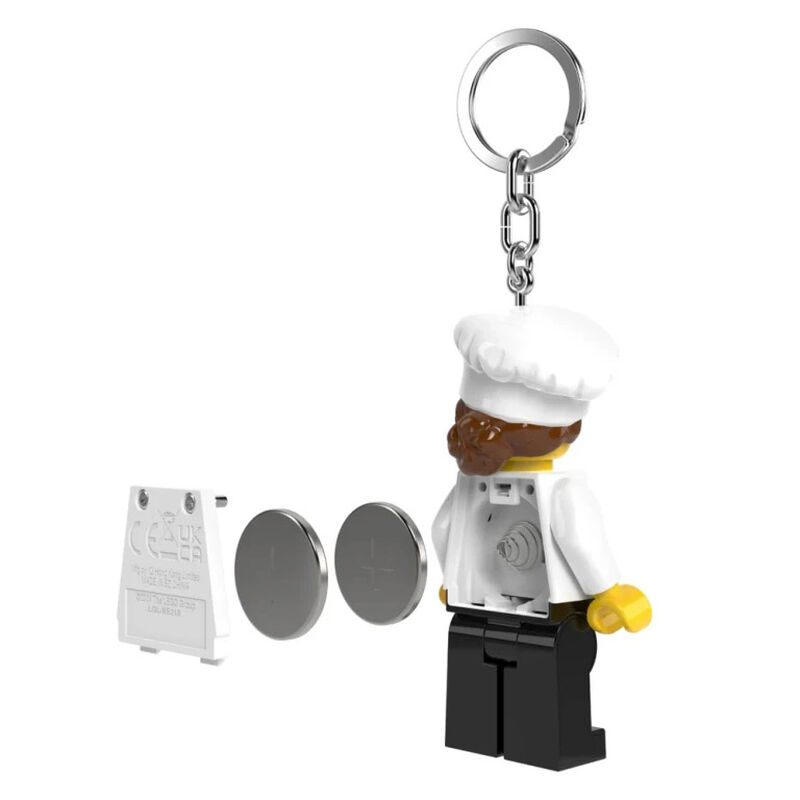LEGO Minifigure Light Keyring Gourmet Chef image number 1
