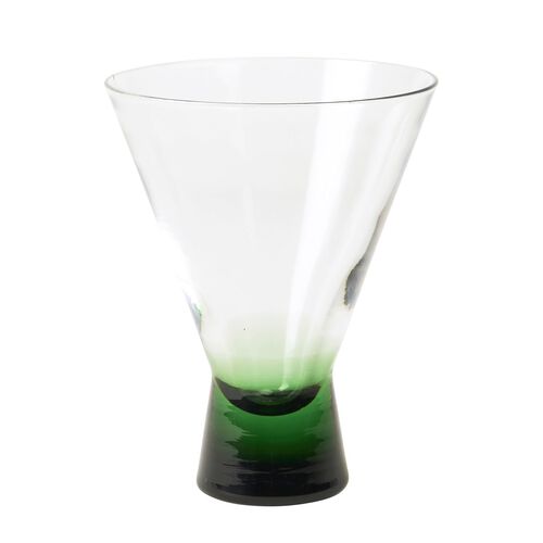 Broste Konus Cocktail Glass Tall - Green