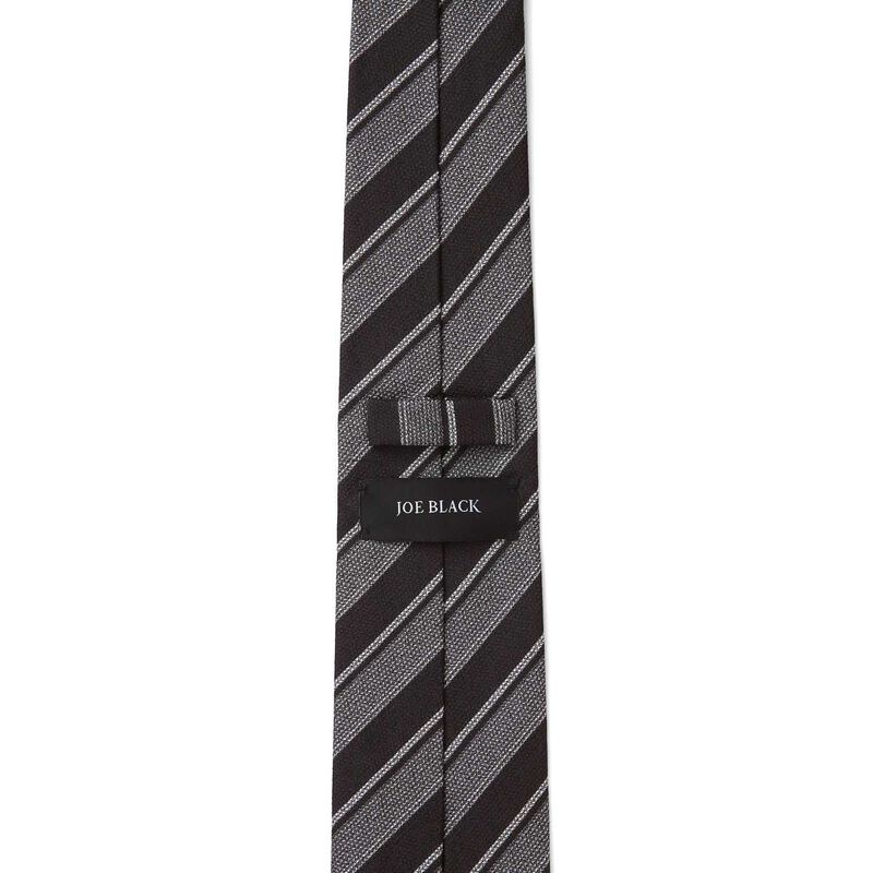 Joe Black Wide Stripe 7.5cm Tie image number 1