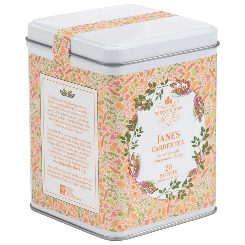 Harney & Sons Jane's Garden Tea Tin 20 Sachets image number 0
