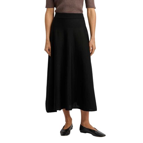 Toorallie A-Line Knit Mid Skirt
