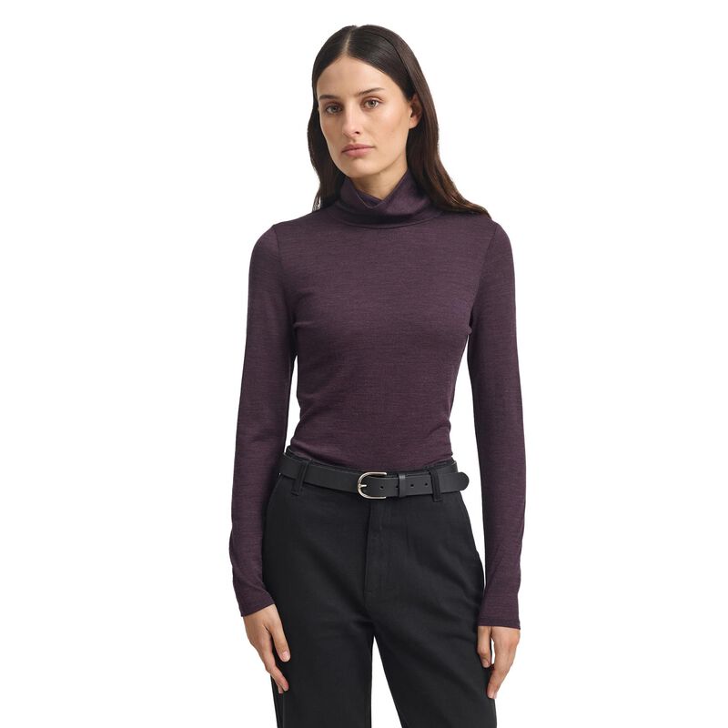 Toorallie Turtle Neck Merino Tee image number 0
