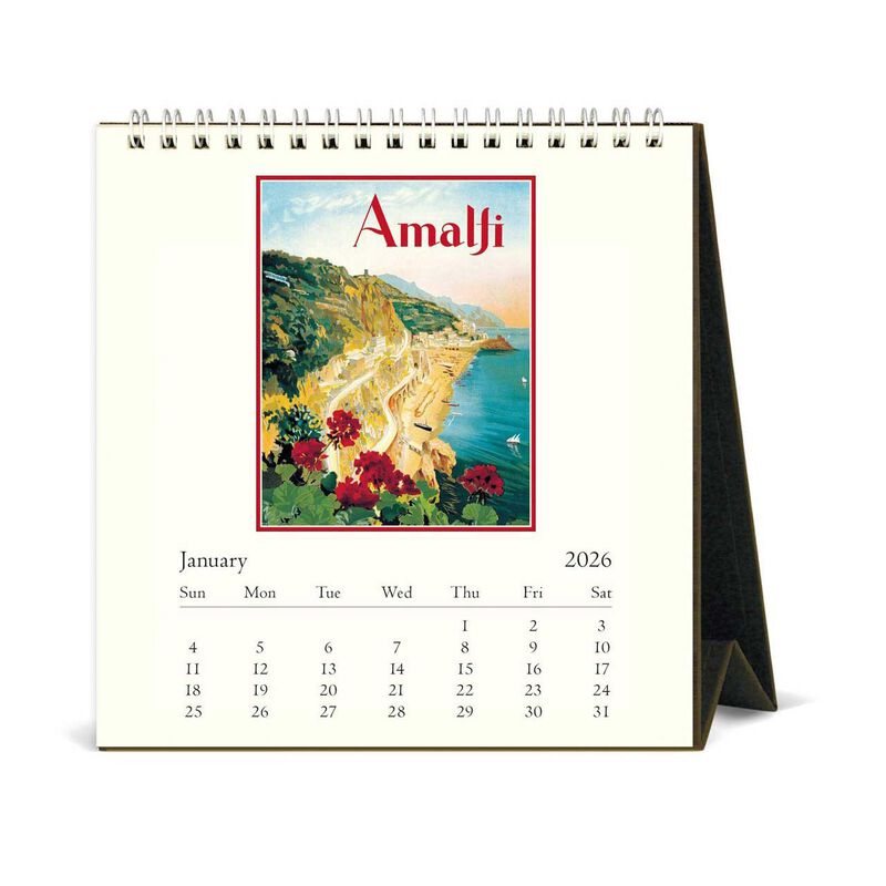 Cavallini Italia 2026 Desk Calendar image number 1